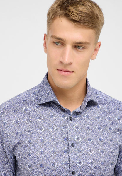 Medallion Printed Twill Shirt Slim Fit