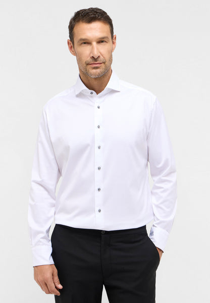 Soft Luxury Shirt Modern Fit w/Contrast Detail