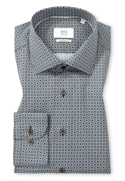 Premium Printed Twill Modern Fit