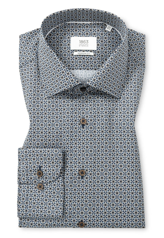 Premium Printed Twill Modern Fit