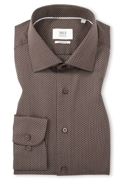 Structured Twill Modern Fit w/Tonal Pattern