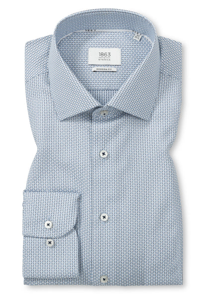 Structured Twill Modern Fit w/Tonal Pattern