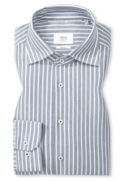 Japanese Knit Stripe Slim Fit
