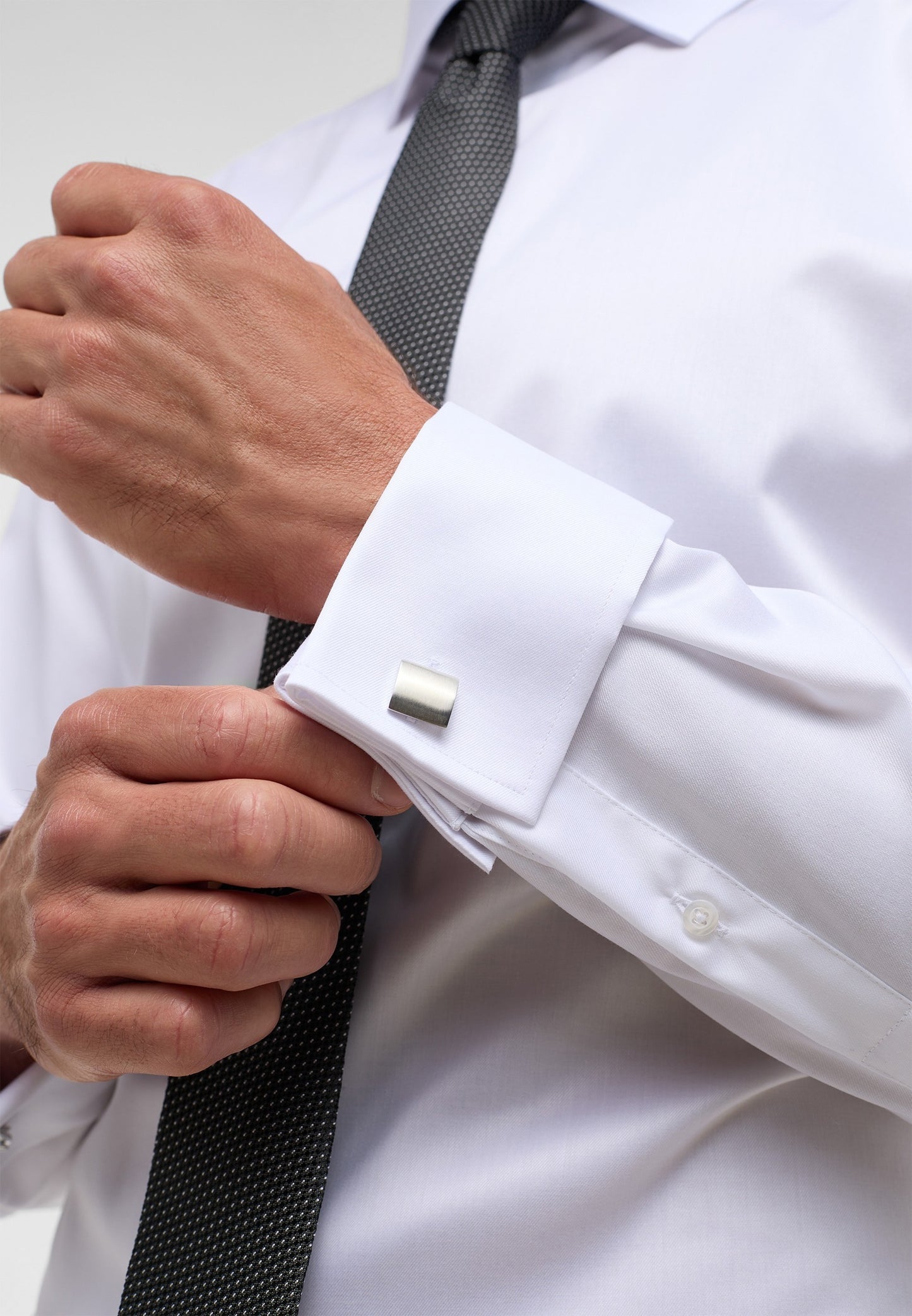 Luxury Shirt Stud Front w/French Cuff Slim Fit